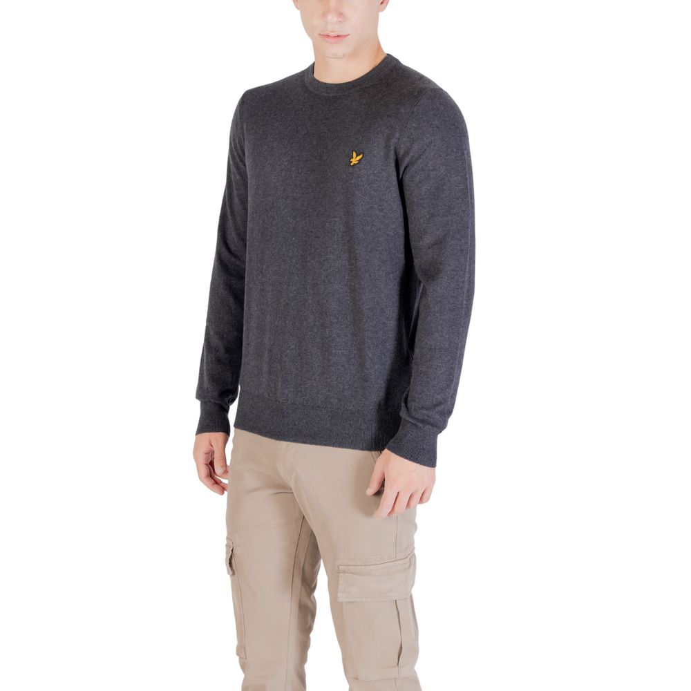 كنزة رياضية Lyle & Scott رمادية قطنية