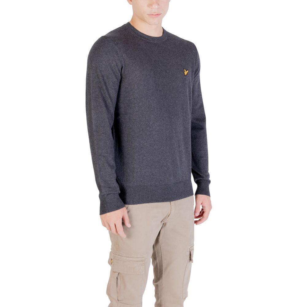 كنزة رياضية Lyle & Scott رمادية قطنية