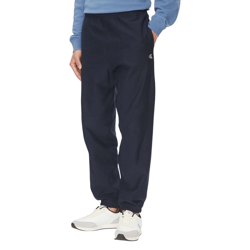 بنطلون رياضي (Joggers) كالفن كلاين جينز قطني أزرق