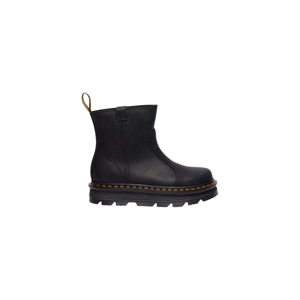 جزمة الكاحل من د. مارتنز جلد أسود