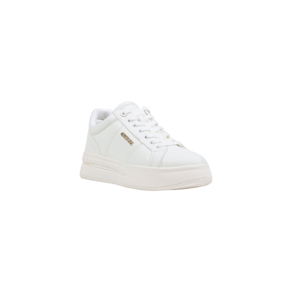 حذاء سنيكرز Guess White Polyethylene Platform