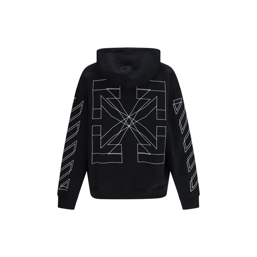 سويت شيرت Off-White أسود قطني