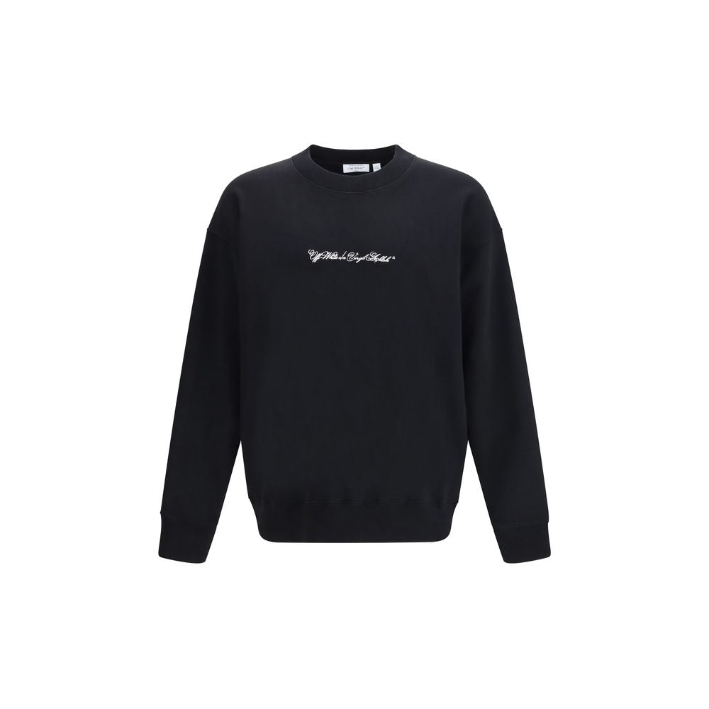 سويت شيرت Off-White أسود قطني