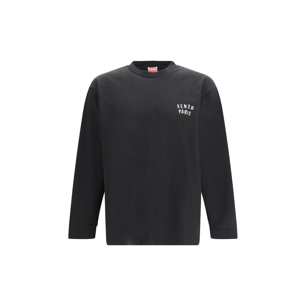 Kenzo Black Cotton Long Sleeve T-Shirt