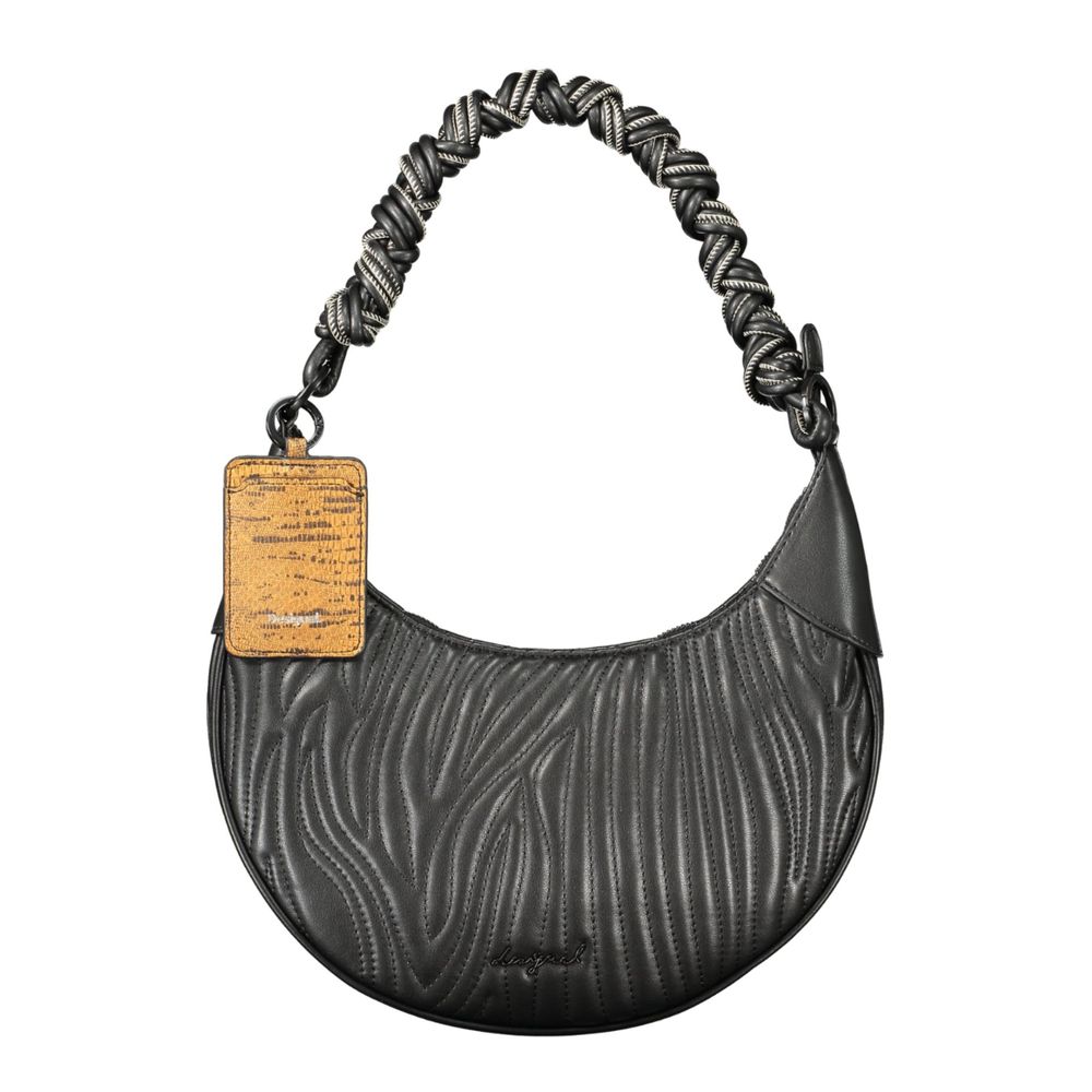 حقيبة نسائية من البولي يوريثان ماركة Desigual Nero