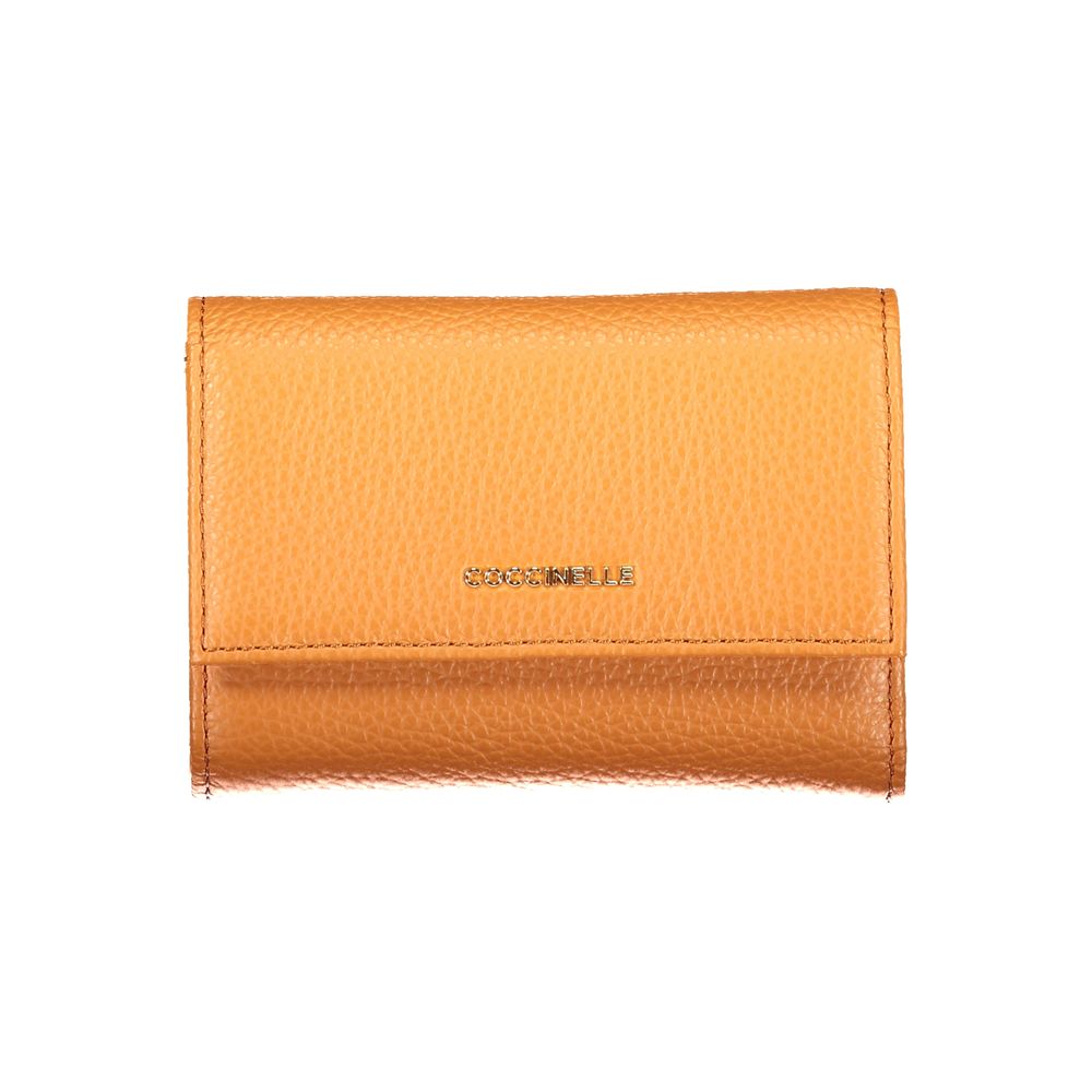 محفظة نسائية Coccinelle Arancione Pelle