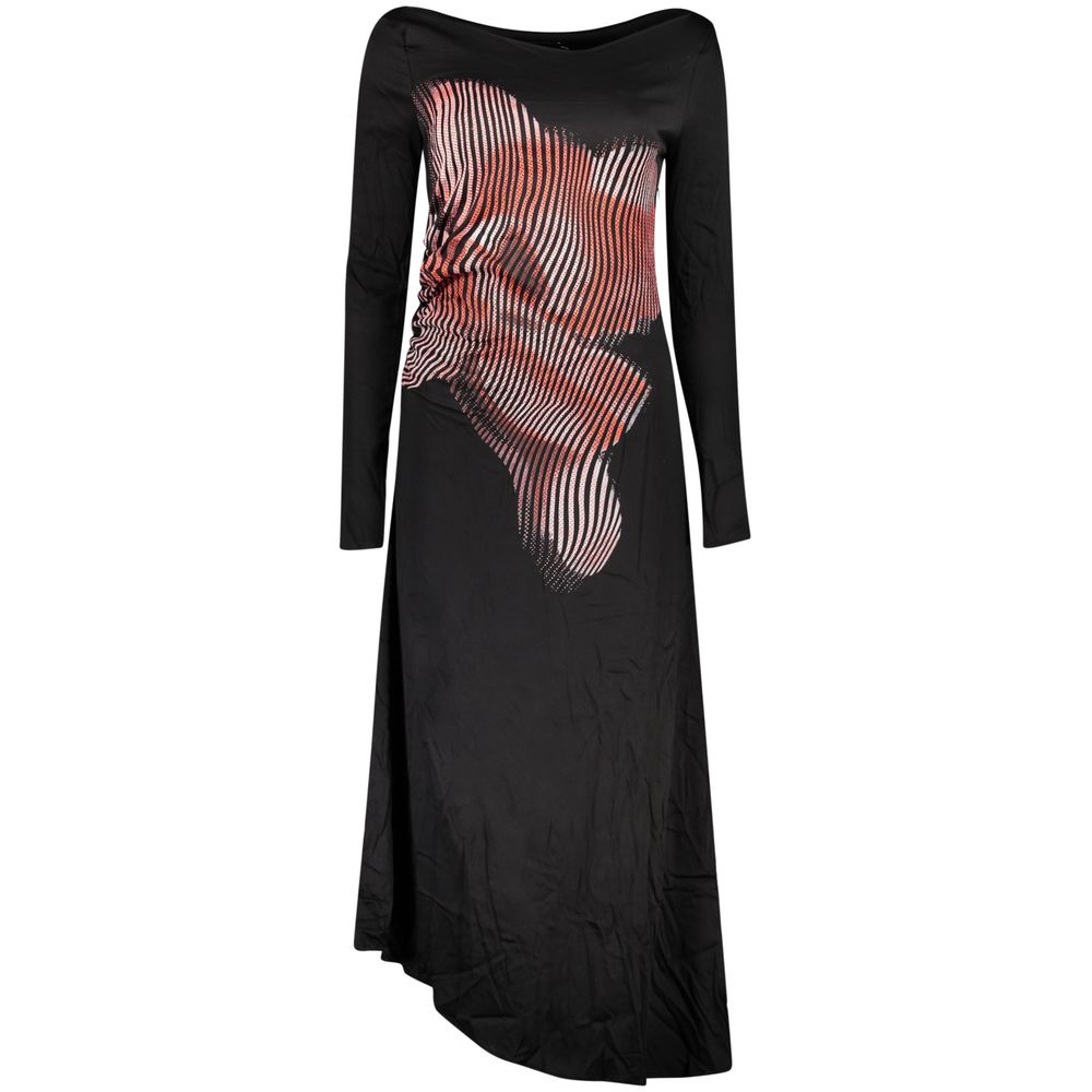 فستان نسائي أسود من فيسكوز من Desigual