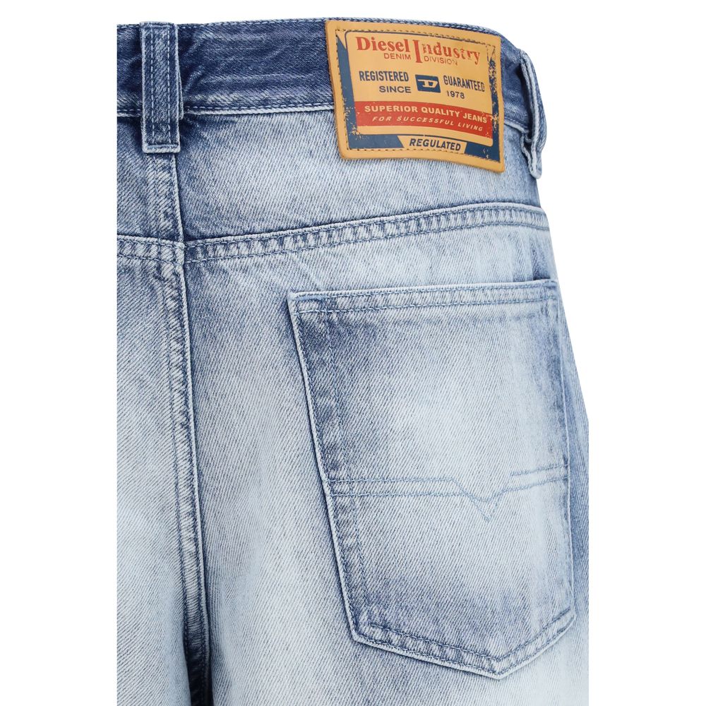 بنطلون جينز ديزل أزرق قطني بقصة Bootcut