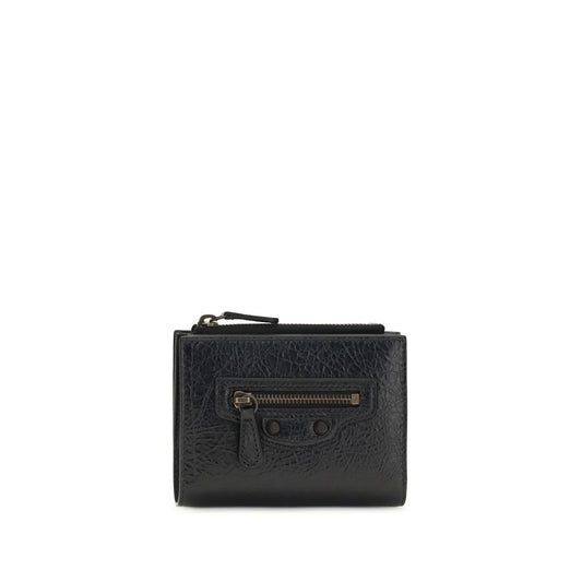 Balenciaga Black Lamb Ovis Aries Wallet