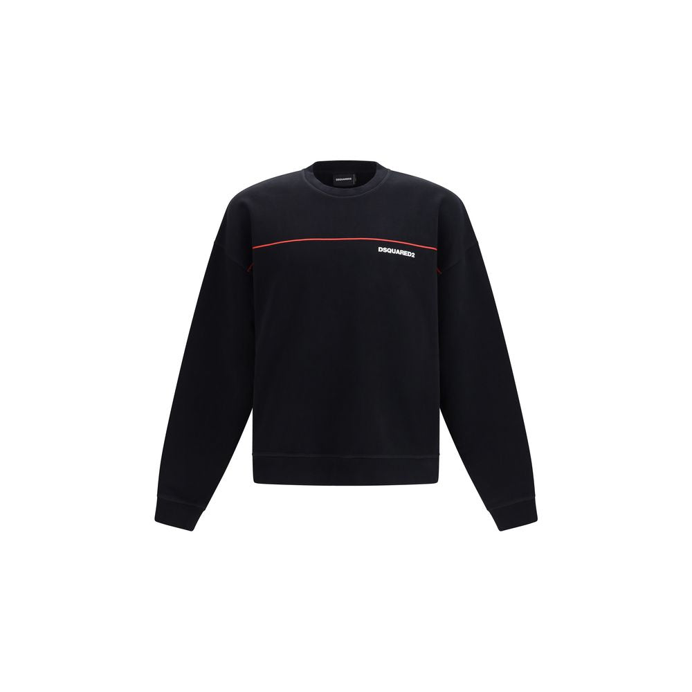 سويت شيرت Dsquared² أسود قطني