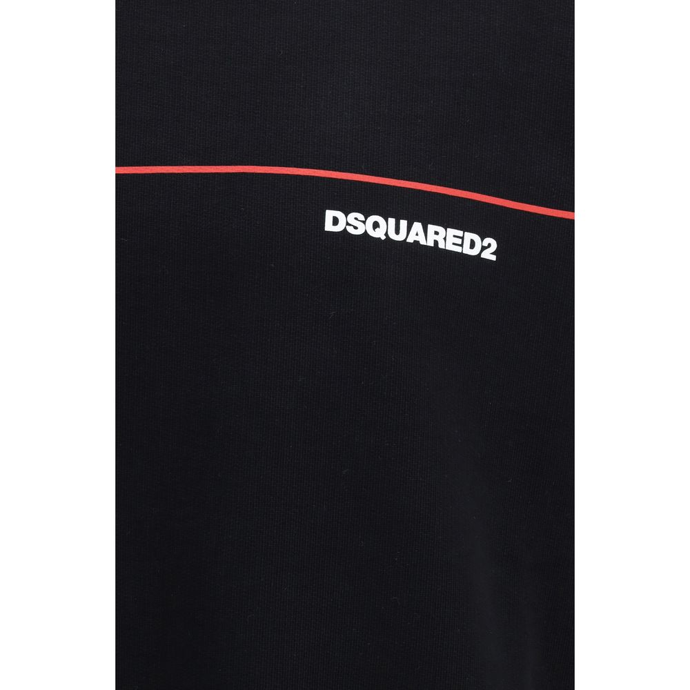 سويت شيرت Dsquared² أسود قطني