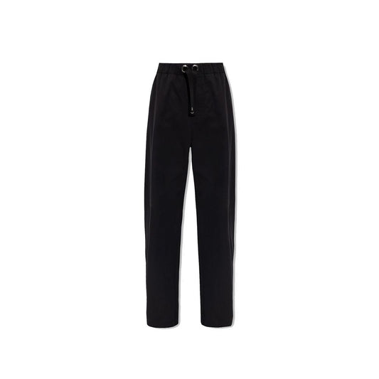 Versace Black Cotton Pants