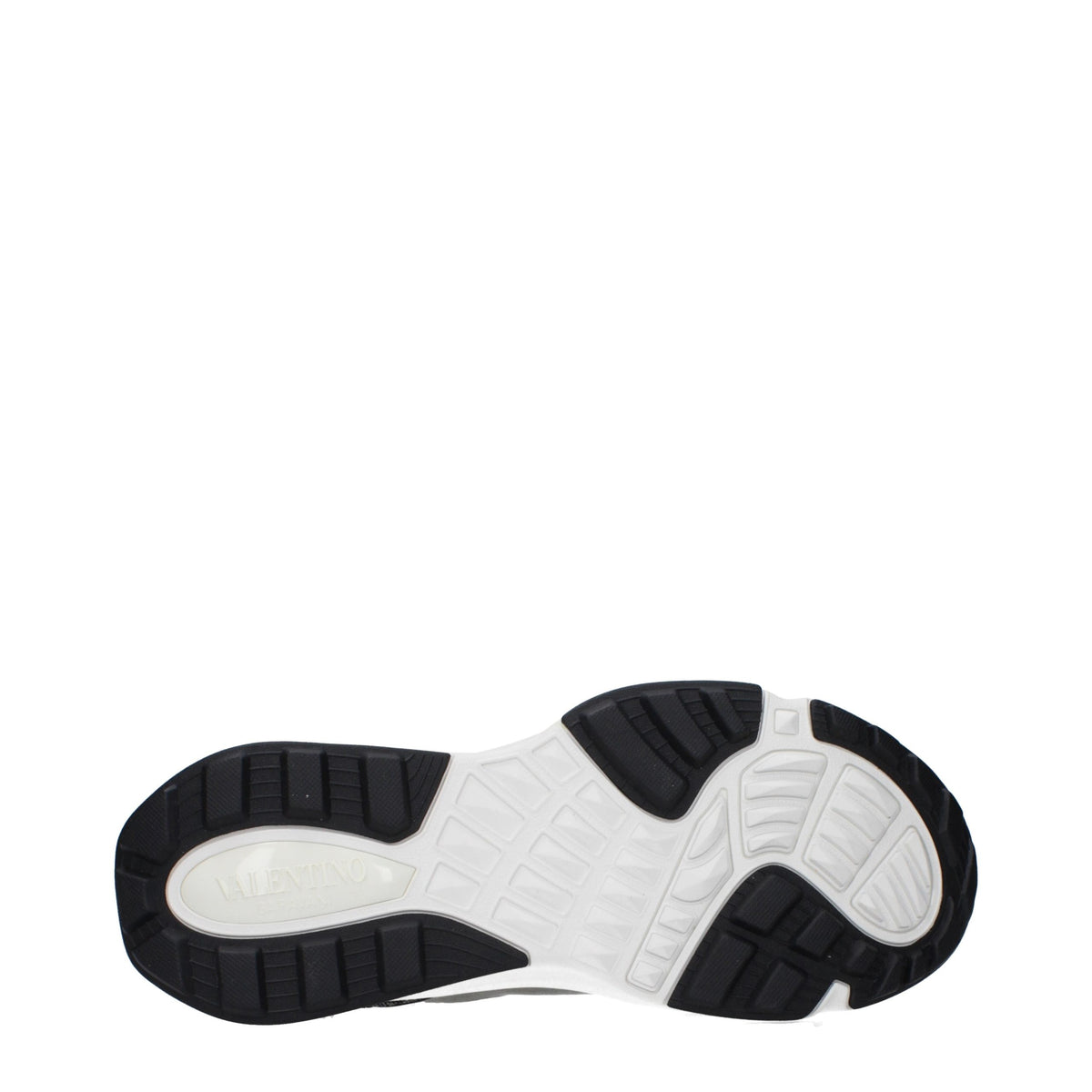 Valentino Garavani Gray Fabric Athletic Sneakers
