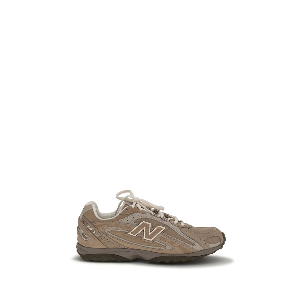 New Balance Brown Calf Leather Bos Taurus Athletic Sneakers