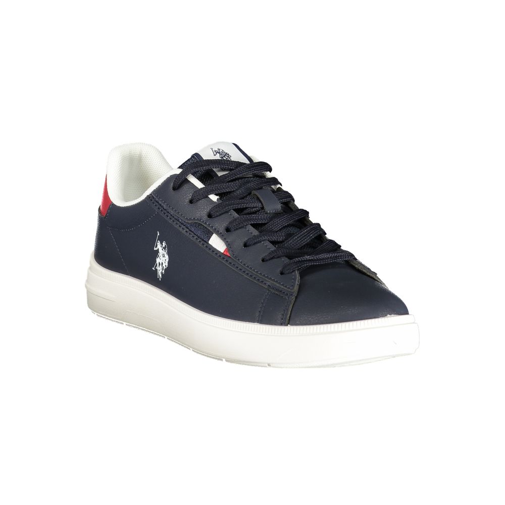 U.S. POLO ASSN. حذاء رياضي رجالي أزرق من البوليستر