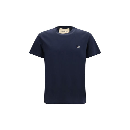 Valentino Garavani Blue Cotton T-Shirt