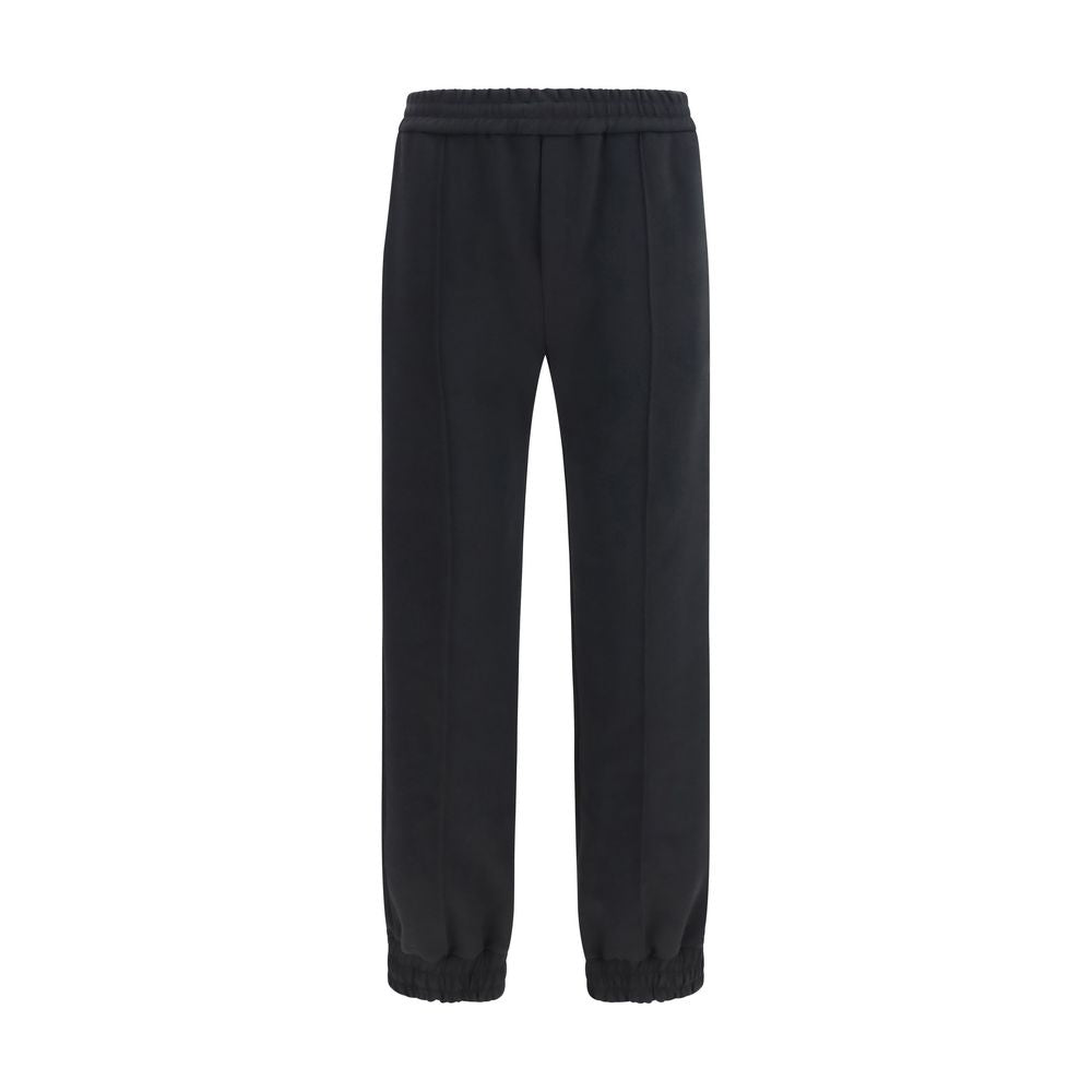 بنطلون رياضي (Joggers) قطني أسود من فالنتينو غارافاني