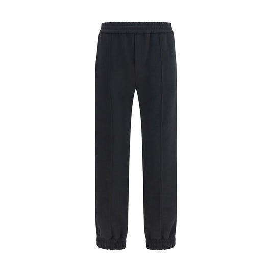 Valentino Garavani Black Cotton Joggers (Workout Pants)