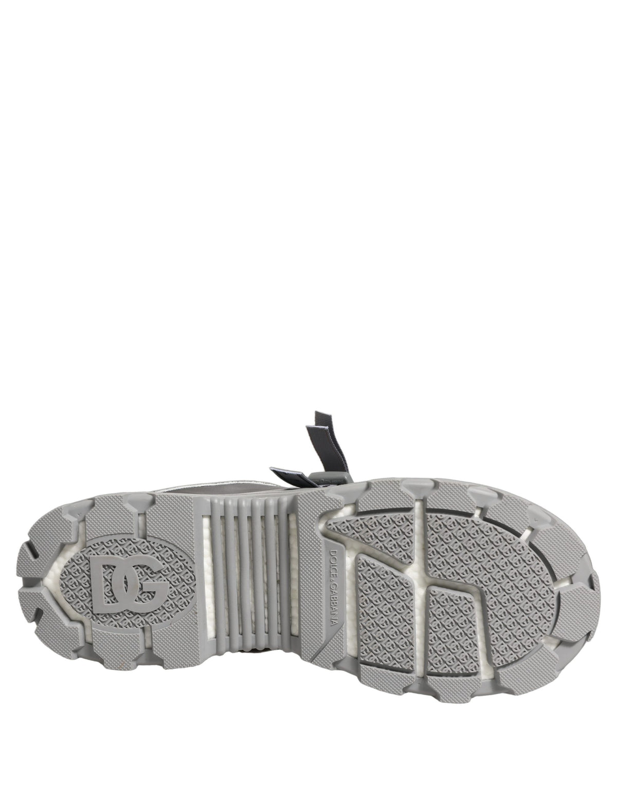 Dolce & Gabbana Gray Airmaster Panelled Low Top Men Sneakers Shoes