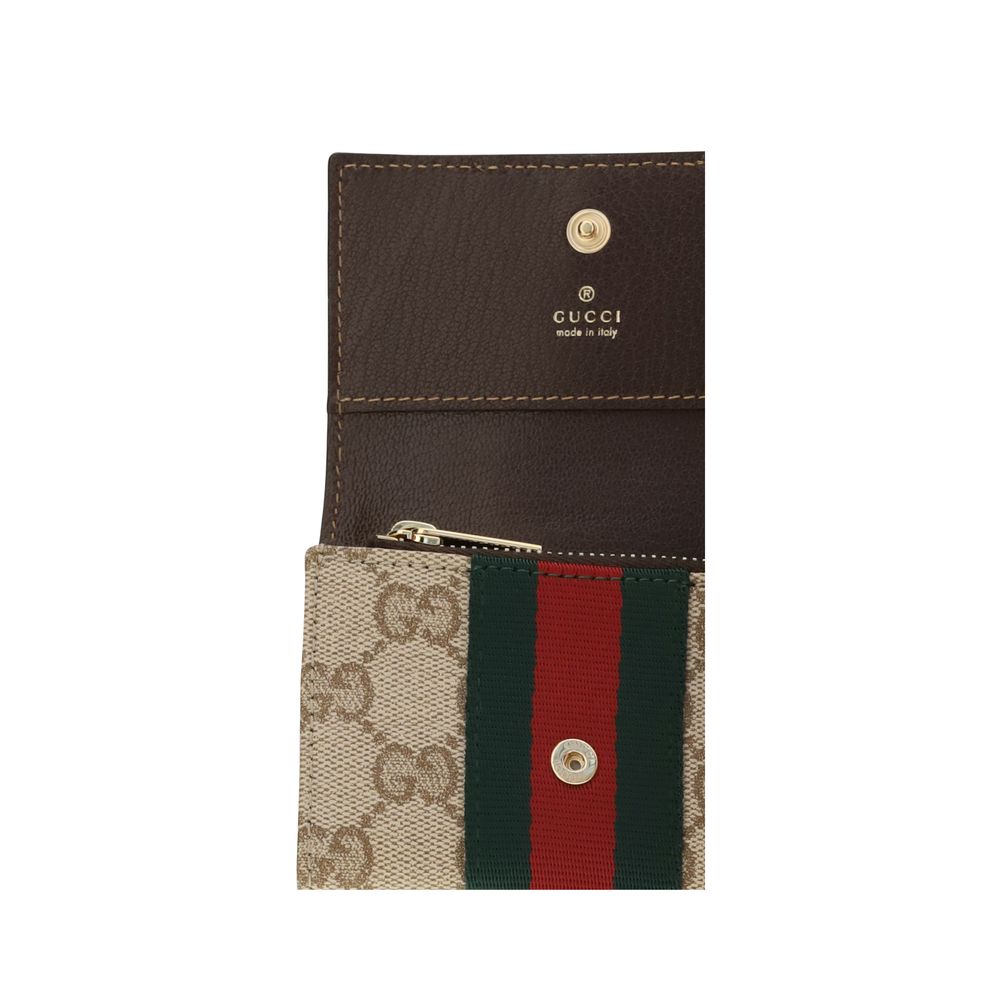 Gucci Beige Fabric Wallet