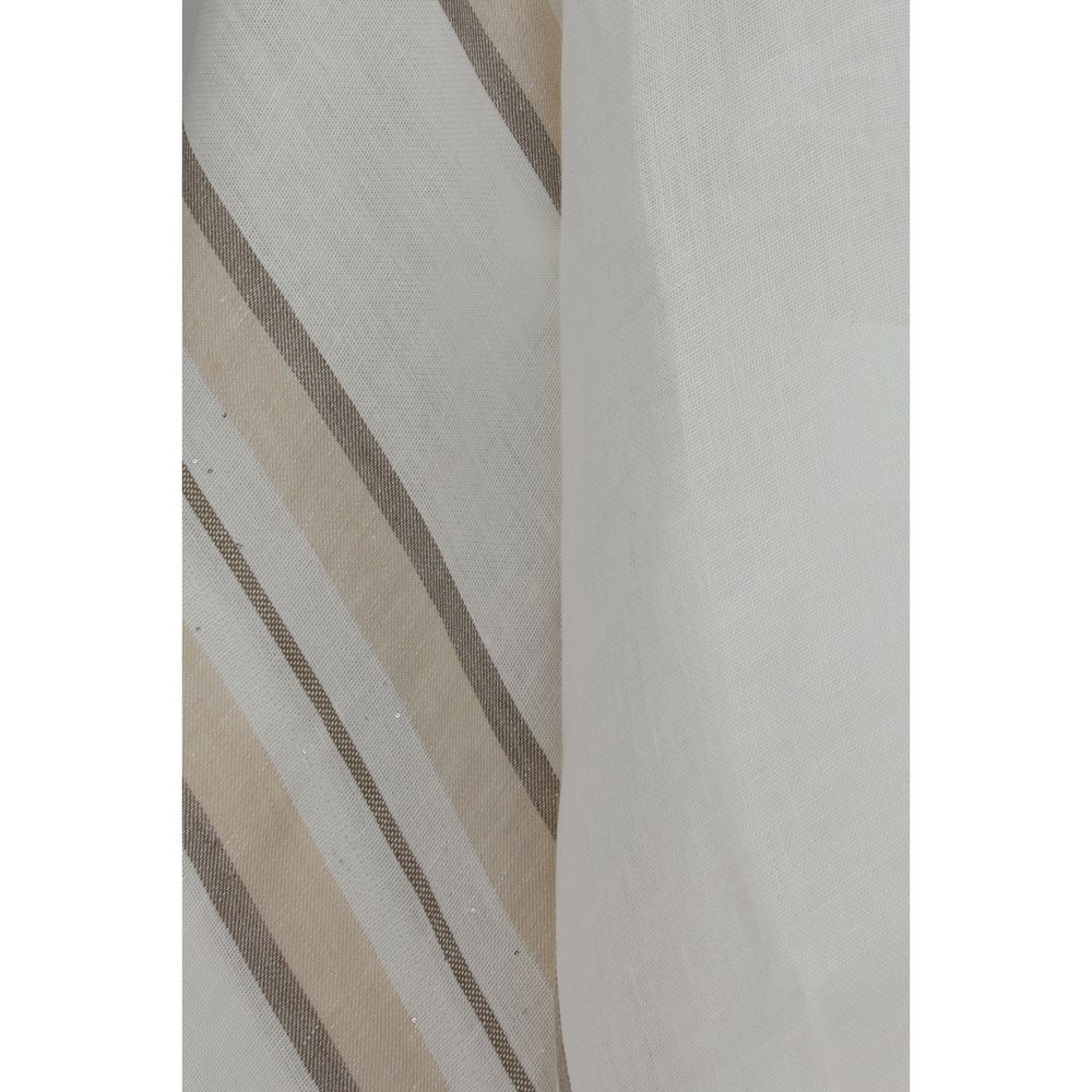 برونيلو كوتشينيلي بونشو كتان بيج