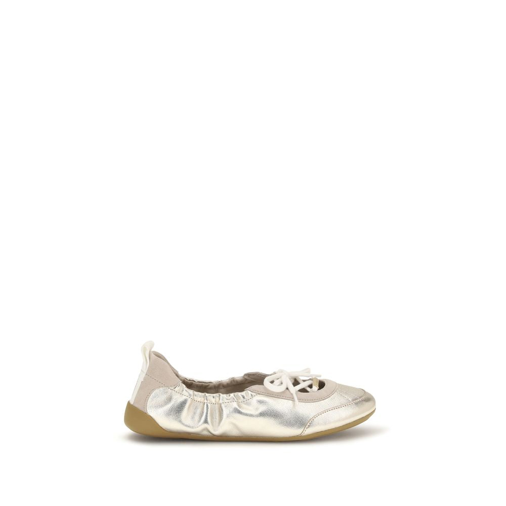 أحذية رياضية Chloé Silver Calf Leather Bos Taurus