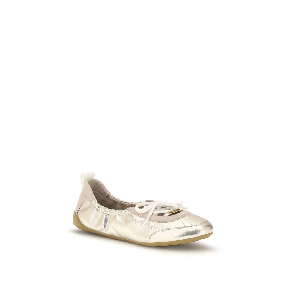 أحذية رياضية Chloé Silver Calf Leather Bos Taurus