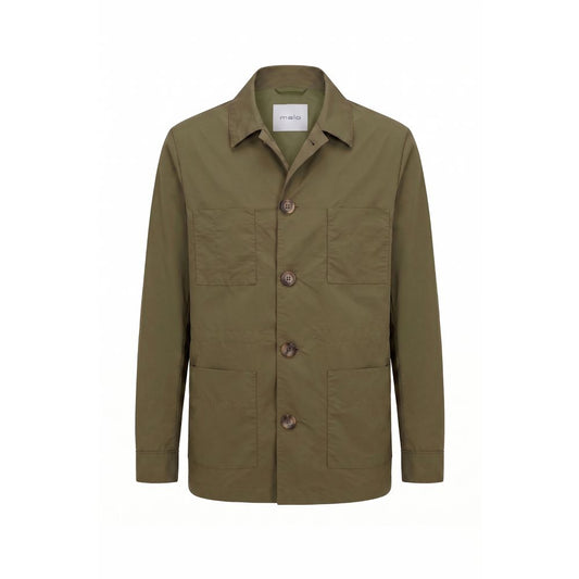 Malo Green Nylon Men Jacket