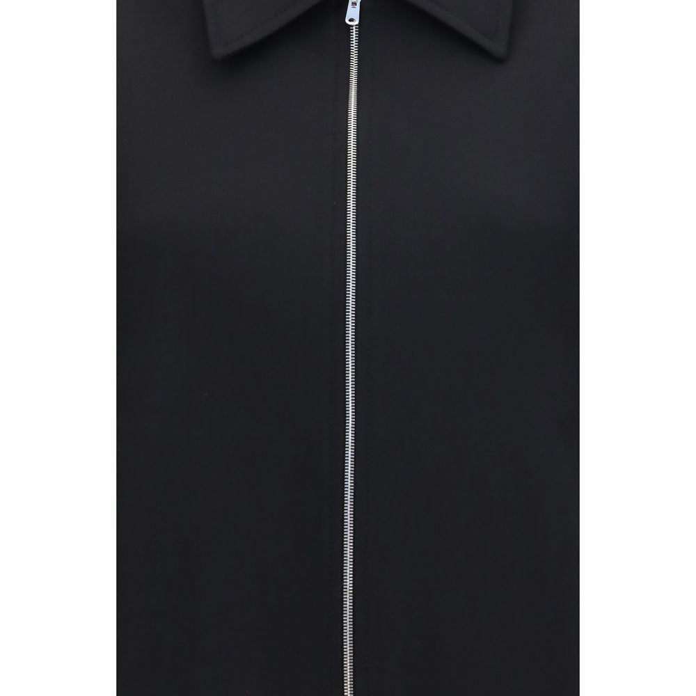 جاكيت Our Legacy Black Wool Oves Aries كامل الطول