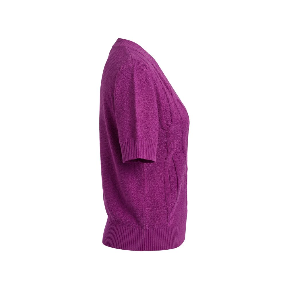 سترة نسائية من Malo Purple بمزيج الحرير