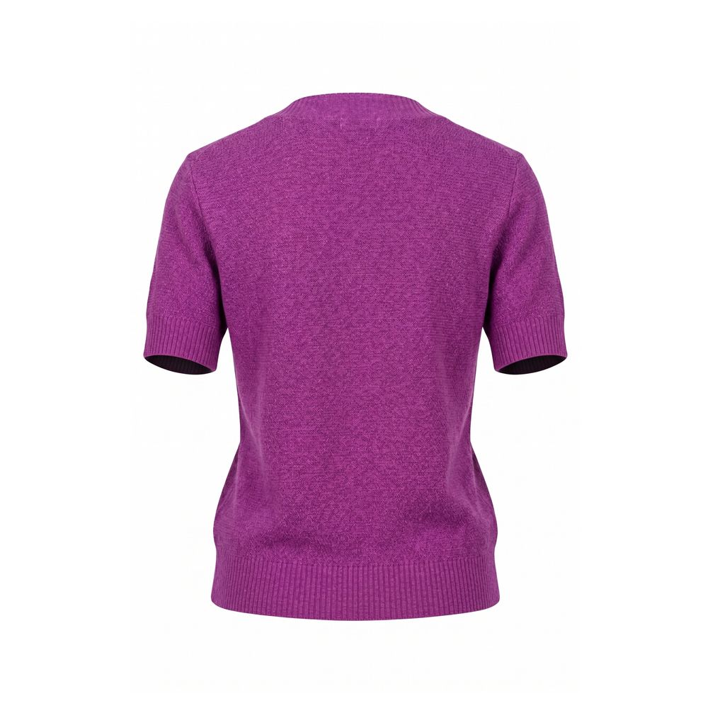 سترة نسائية من Malo Purple بمزيج الحرير