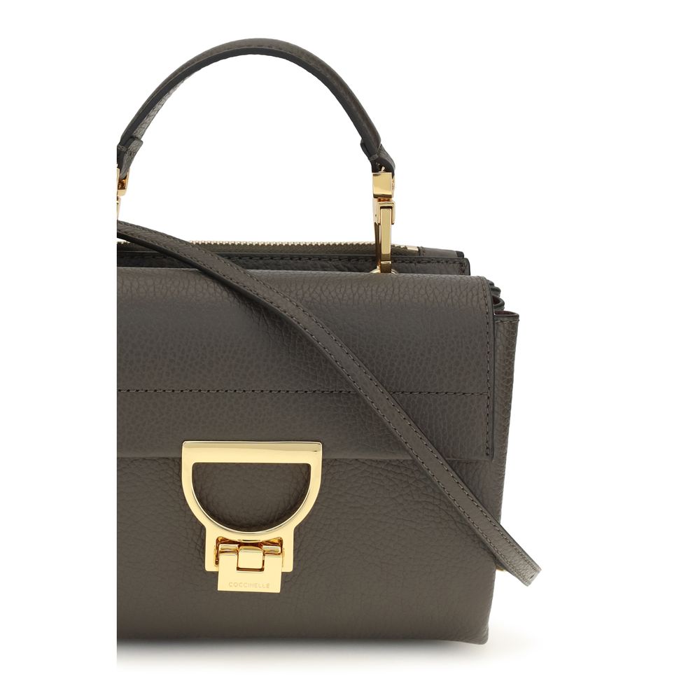 Coccinelle Brown Calf Leather Bos Taurus Shoulder Bag
