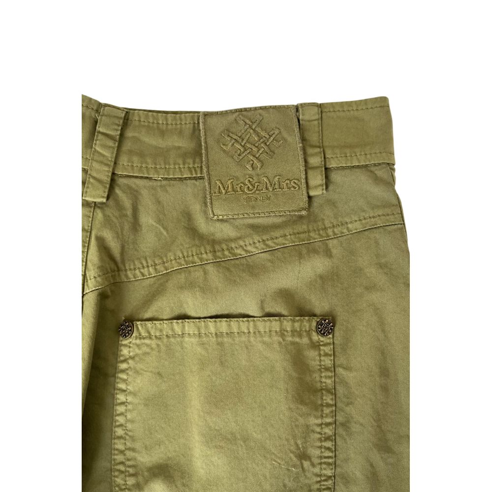 شورت نسائي قطن أخضر من Mr&Mrs Italy