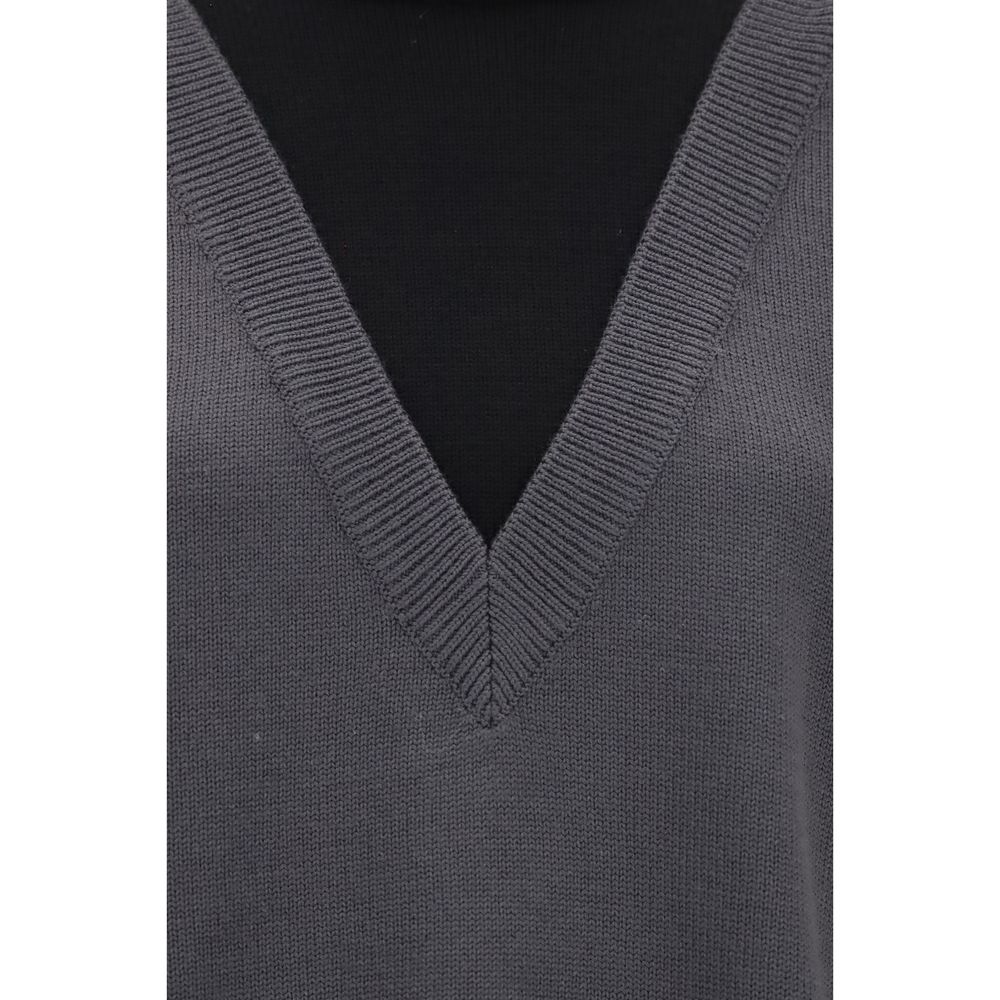 سويتشيرت MM6 Black Wool Oves Aries