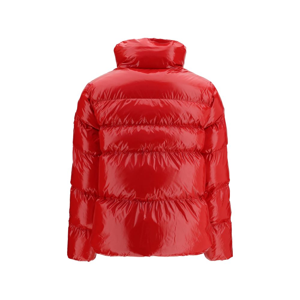PINKO Red Polyamide Full-Length Jacket