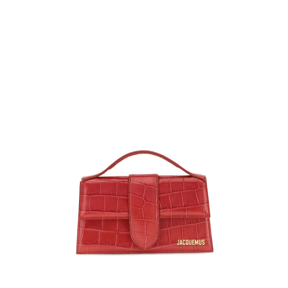 Jacquemus Red Calf Leather Bos Taurus Handbag