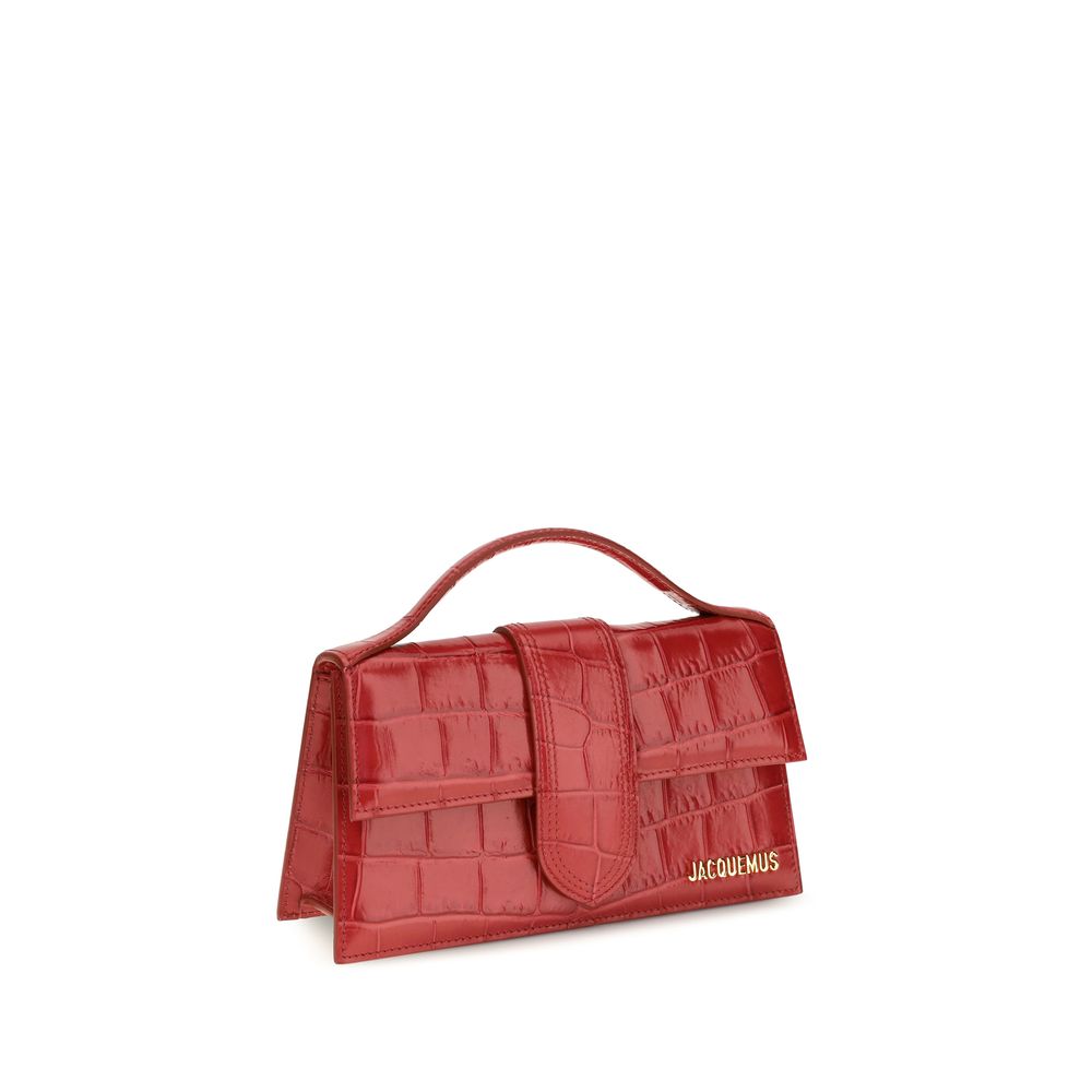 Jacquemus Red Calf Leather Bos Taurus Handbag