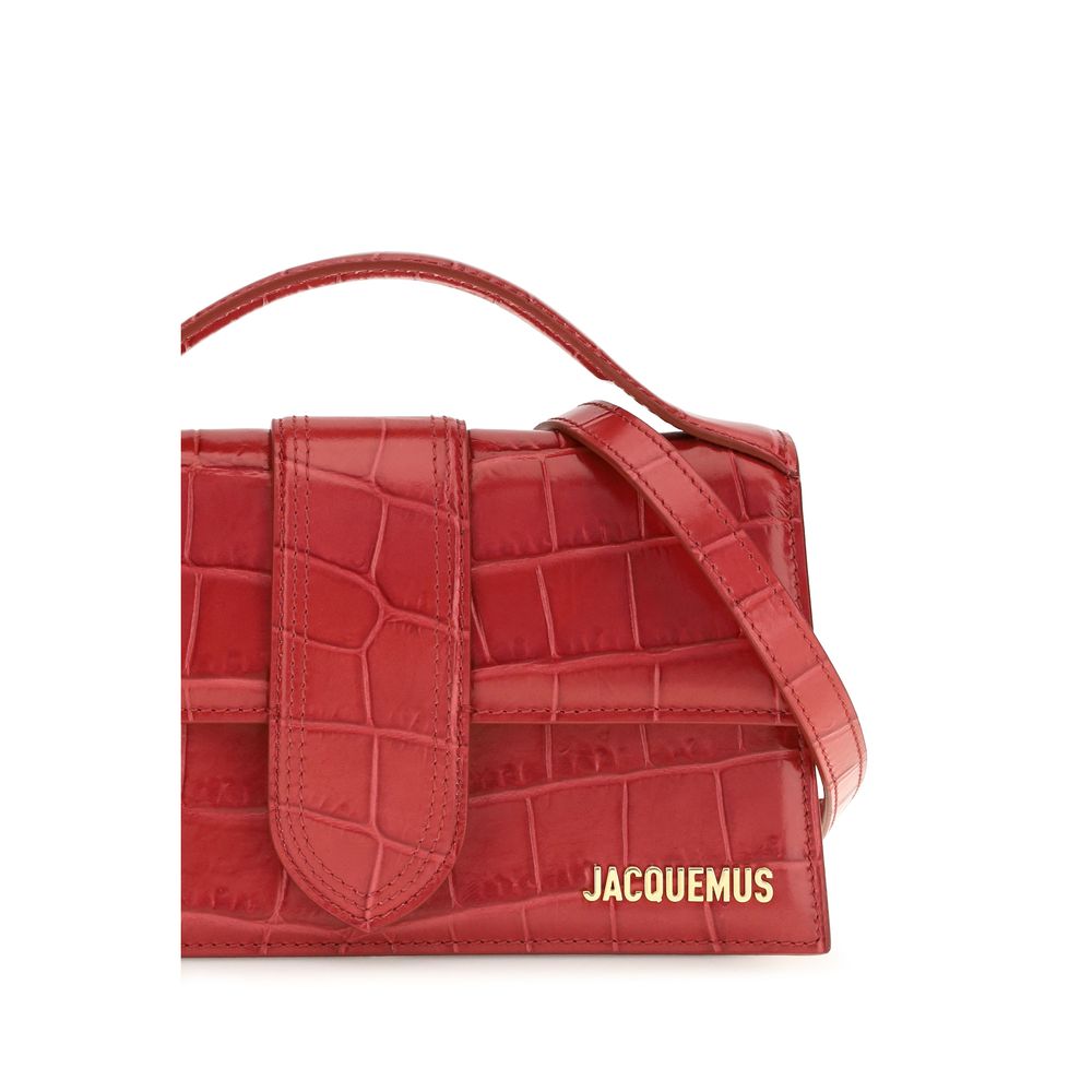 Jacquemus Red Calf Leather Bos Taurus Handbag