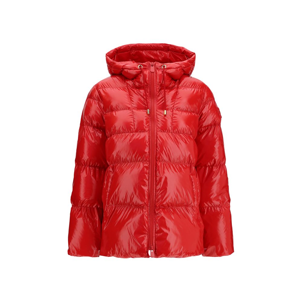 PINKO Red Polyamide Full-Length Jacket
