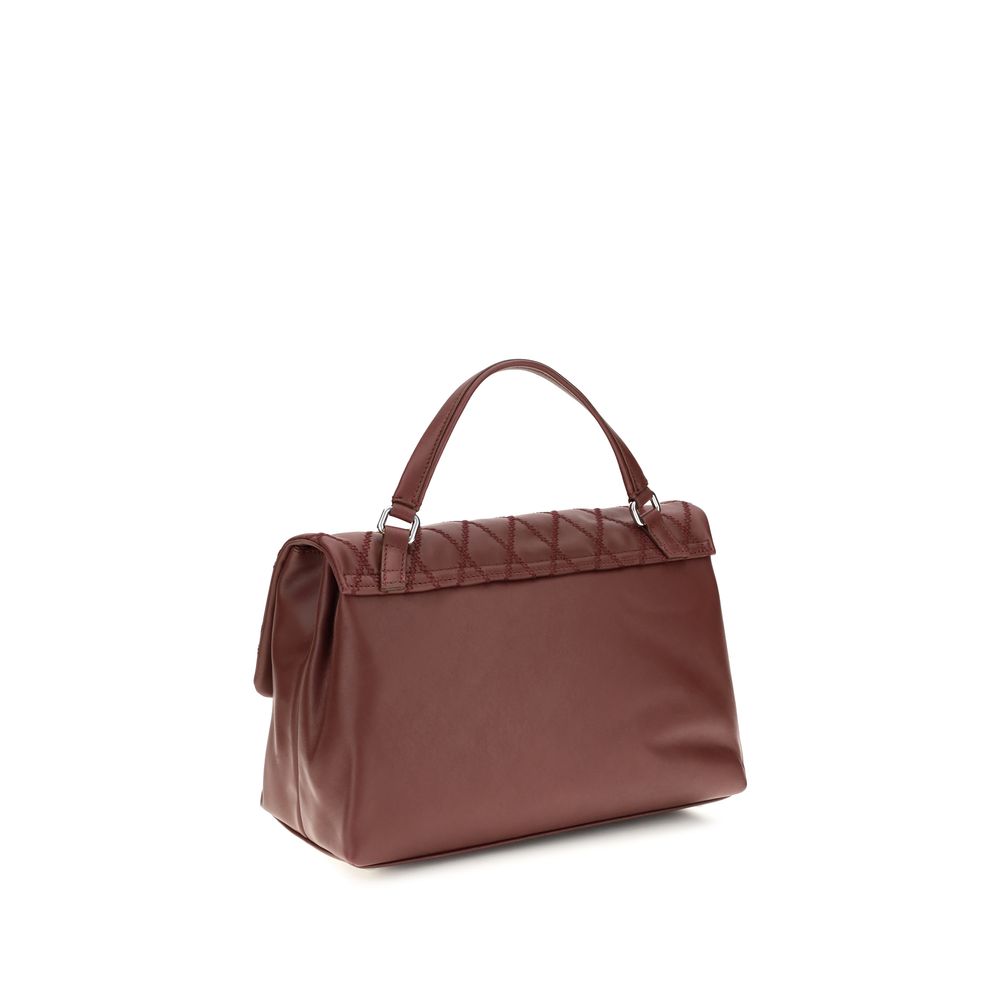 Zanellato Red Calf Leather Bos Taurus Handbag