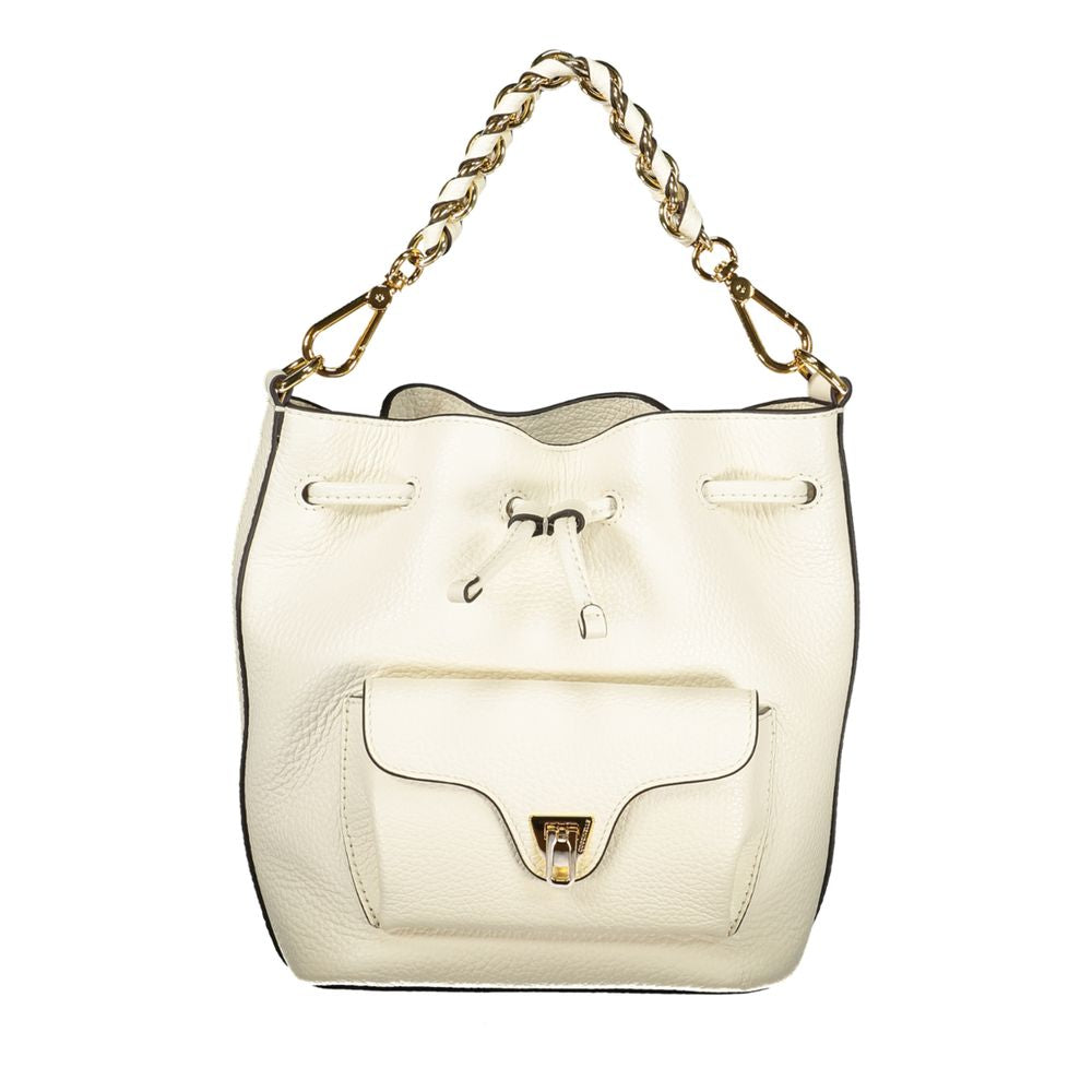Coccinelle Bianco Leather Women's Bag