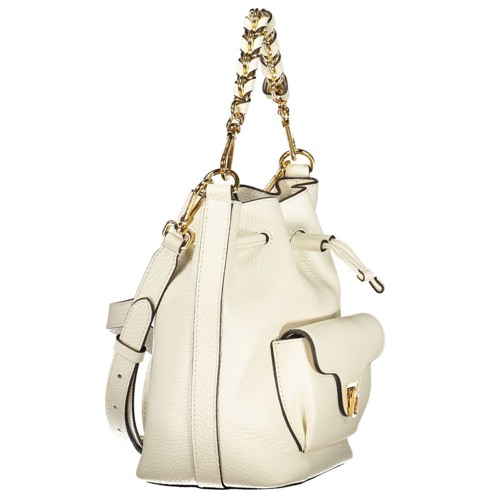 Coccinelle Bianco Leather Women's Bag