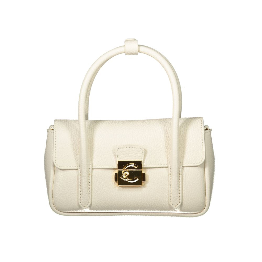 Coccinelle Bianco Leather Womens Bag