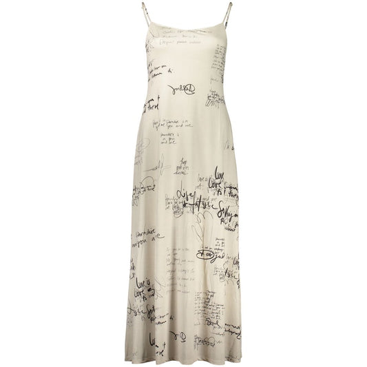 Desigual Bianco Poliestere Donna Dress