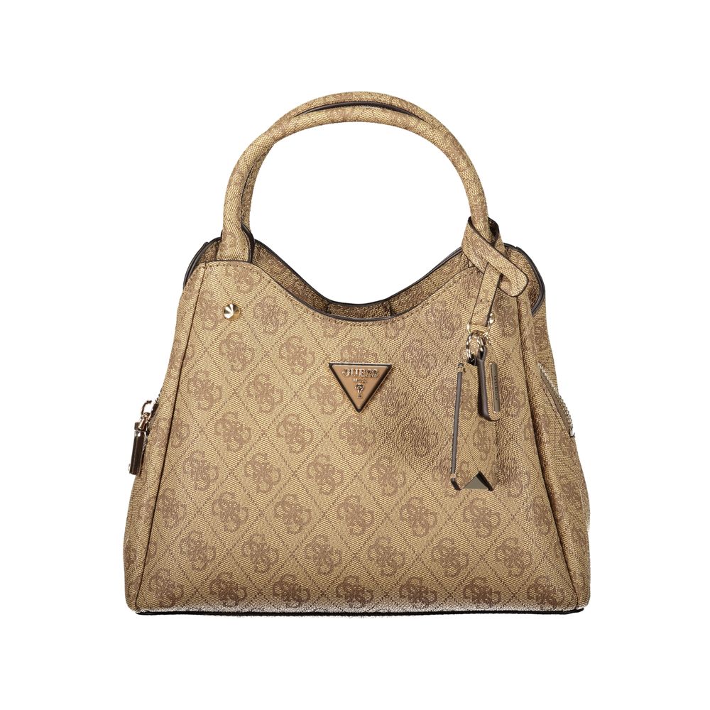 Guess Jeans Beige Polyurethane Women's Bag
