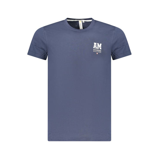 Accademia Militare Blue Cotton Men's T-Shirt