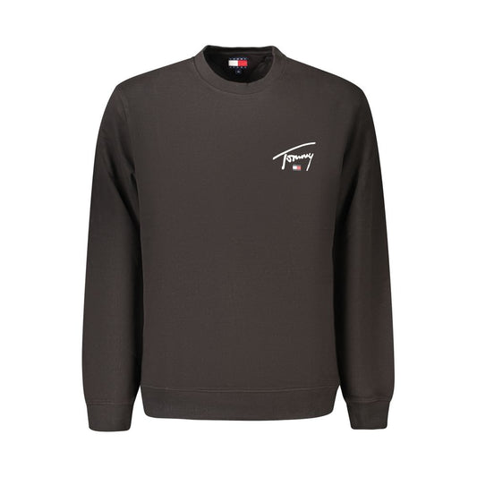 Tommy Hilfiger Black Cotton Men's Sweatshirt