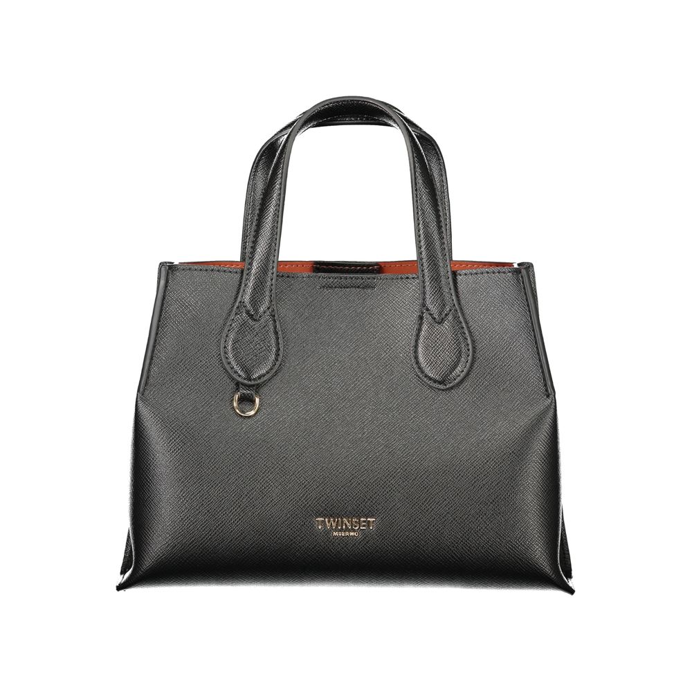 Twinset Black Polyurethane Women's Bag