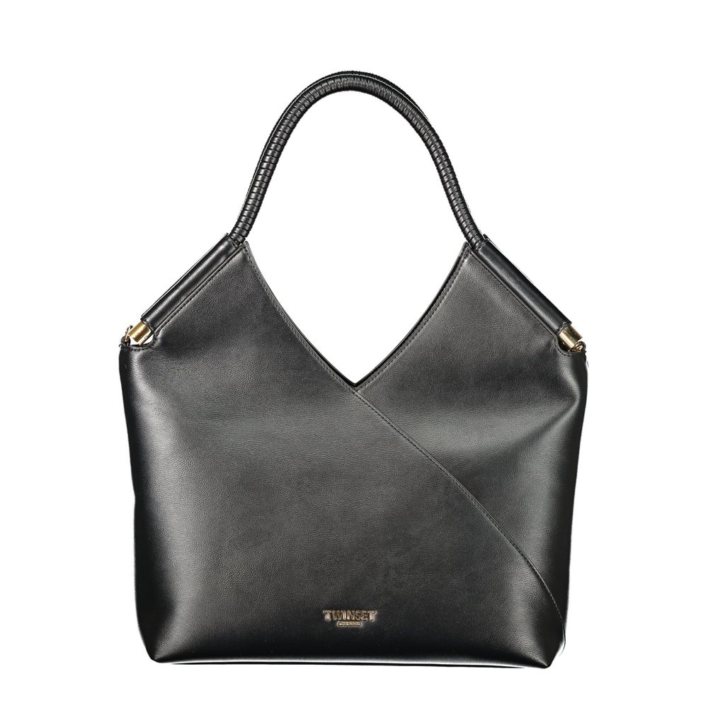 Twinset Black Polyurethane Women's Bag