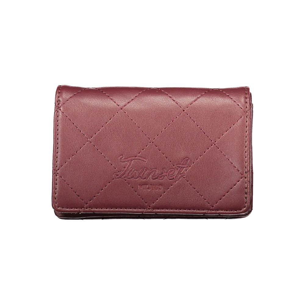 Twinset Rosso Polyurethane Women's Wallet